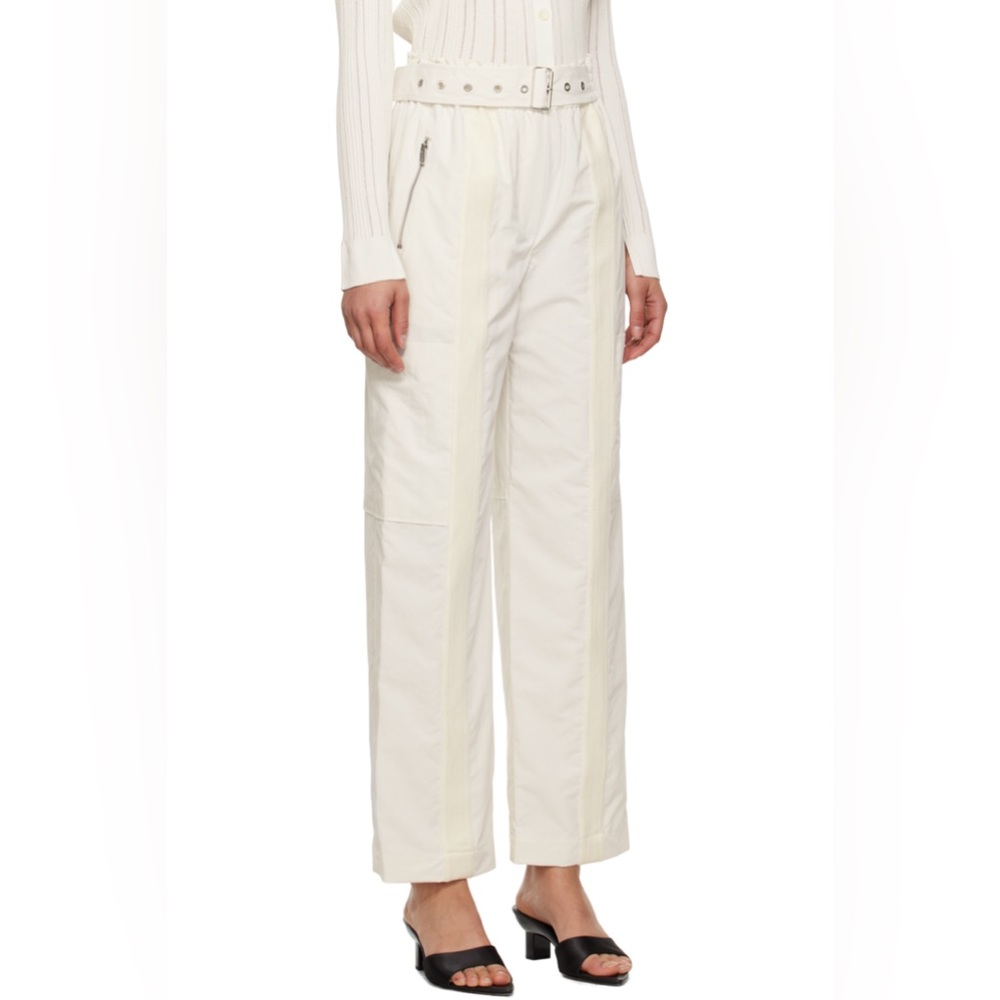 3.1 PHILLIP LIM White Belted Trousers